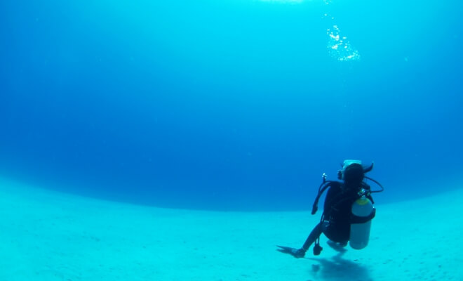 青の洞窟体験ダイビングコース